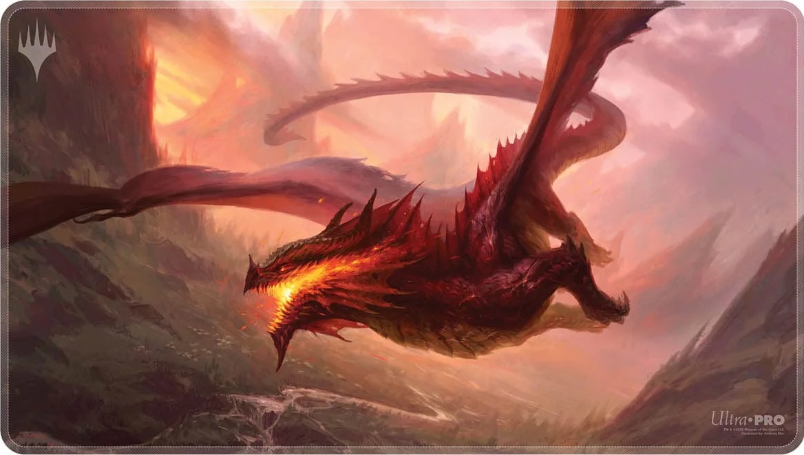 無双の古きもの、クラウスプレイマット（サイン入り）（ステッチ）