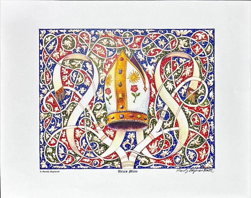 Urza's Miter (Signed) by Randy Asplund-Faith from Antiquities