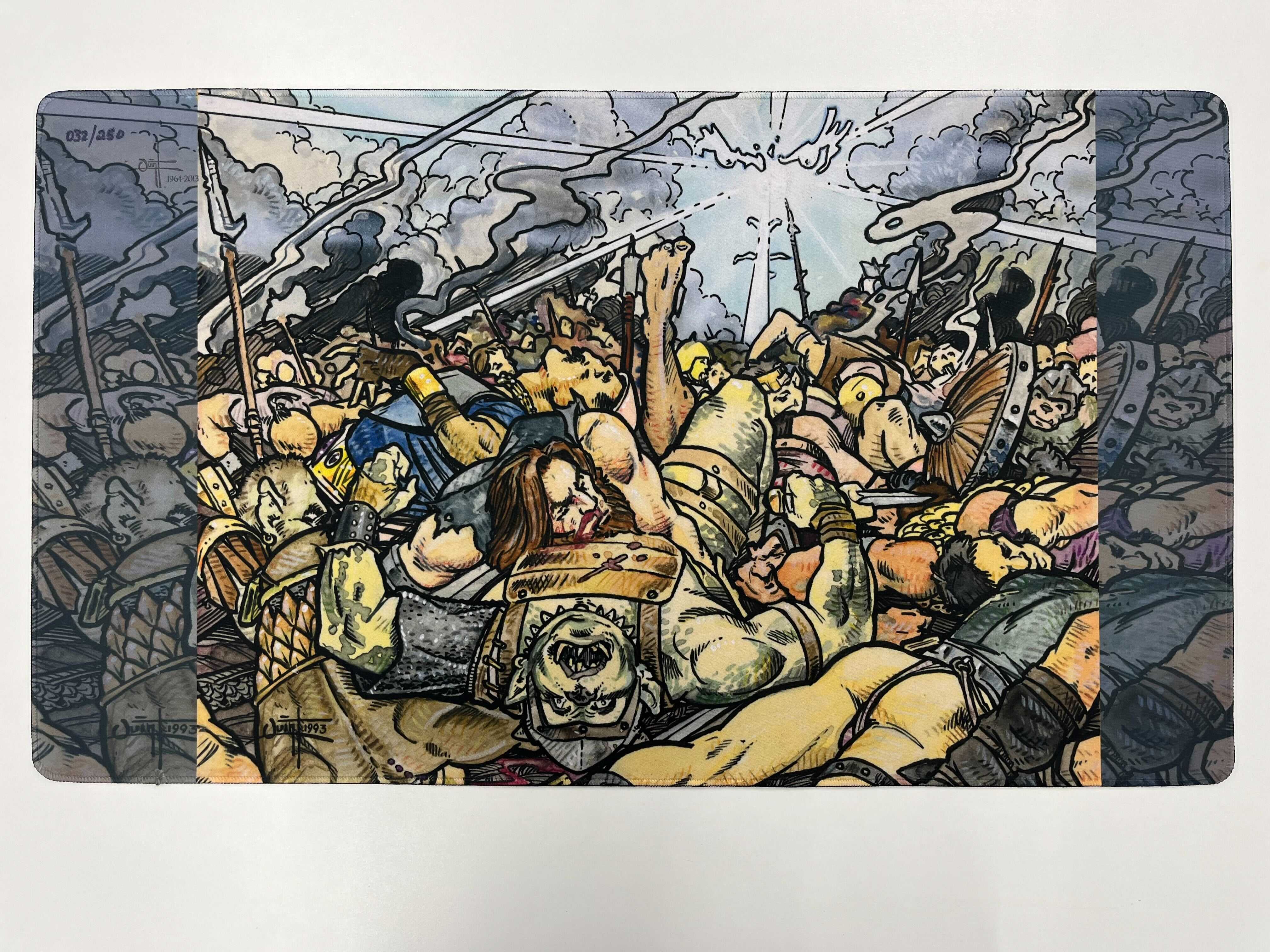 神の怒り（250枚限定）プレイマット（ステッチ）