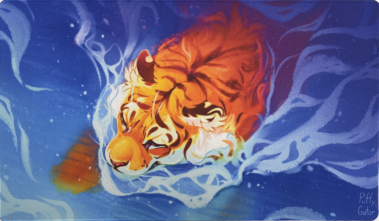 In Between Dreams (Nana Qi Original) Playmat (Stitched Edge)