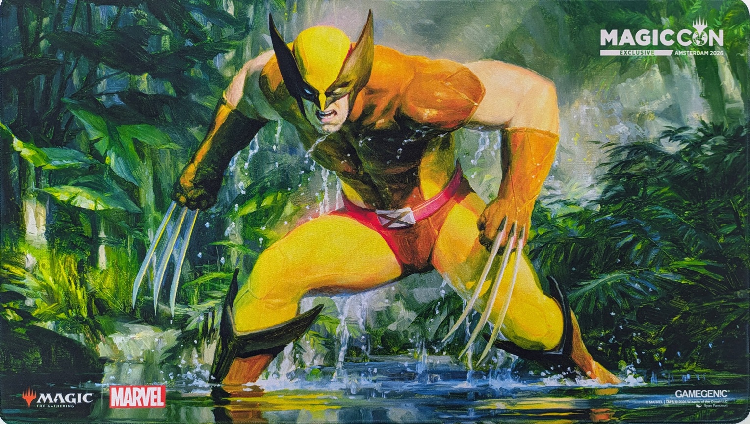 Wolverine, Claws Out (MagicCon Amsterdam 2026 Exclusive) Playmat (Stitched Edge)