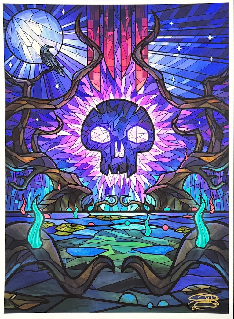 沼（サイン入り）（Magali Villeneuve）団結のドミナリアより