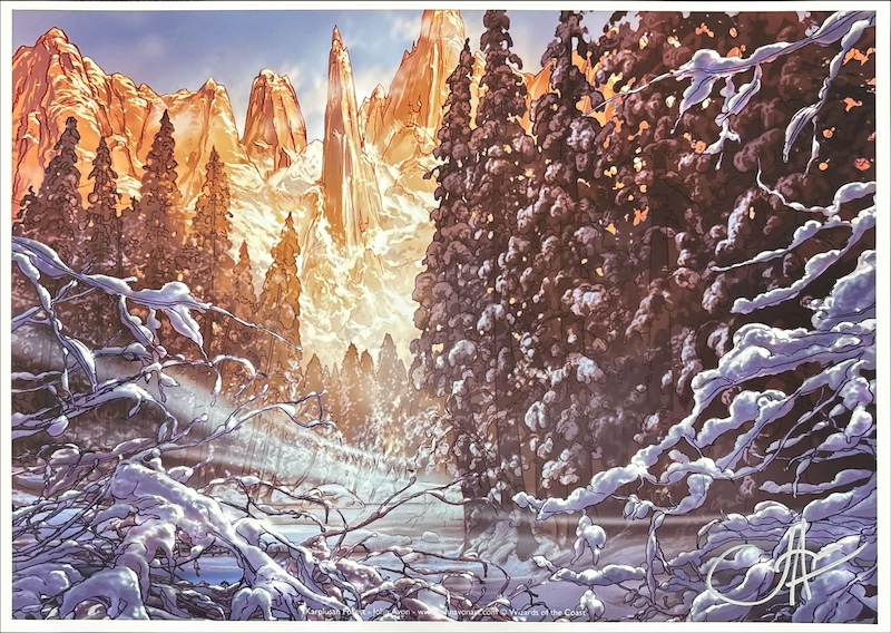 カープルーザンの森（サイン入り）（John Avon）第９版 より