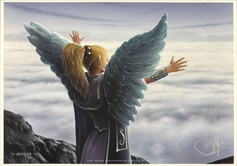 浄化（サイン入り）（John Avon）ウルザズ・レガシーより