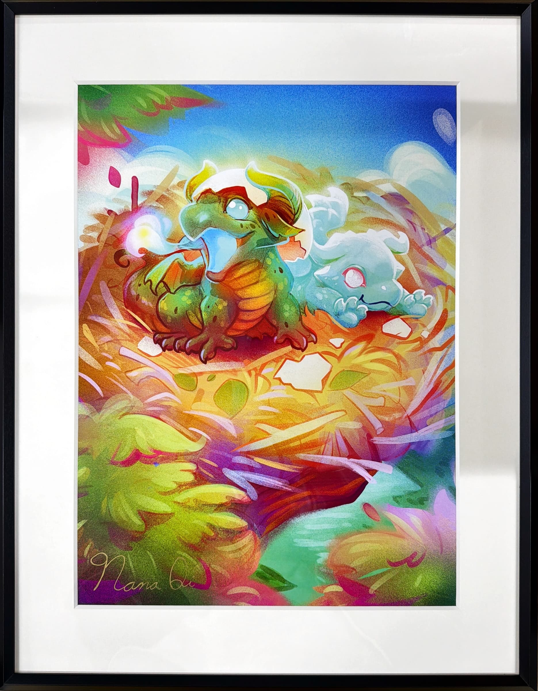 龍神、ニコル・ボーラス　アートプリント MTG専門店|東京MTG】MTGカード・アート通販サイト