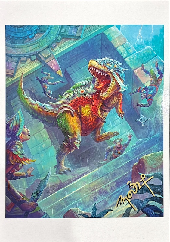 Carnage Tyrant (Signed) by Monztre from Special Guests