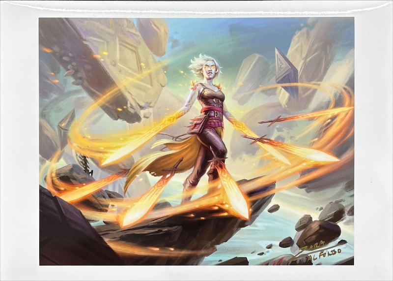 ナヒリの戦争術（サイン入り）（Zara Alfonso）機械兵団の進軍より