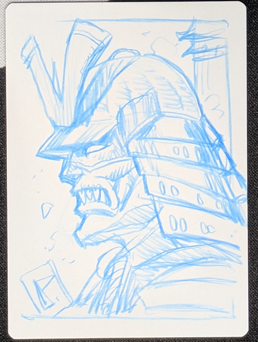 Paolo Parente Artist Proof // Quick-Draw Katana