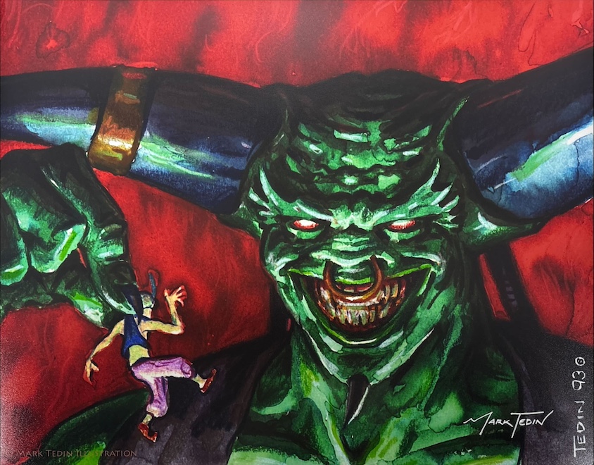 Juzám Djinn (Signed) by Mark Tedin from Arabian Nights