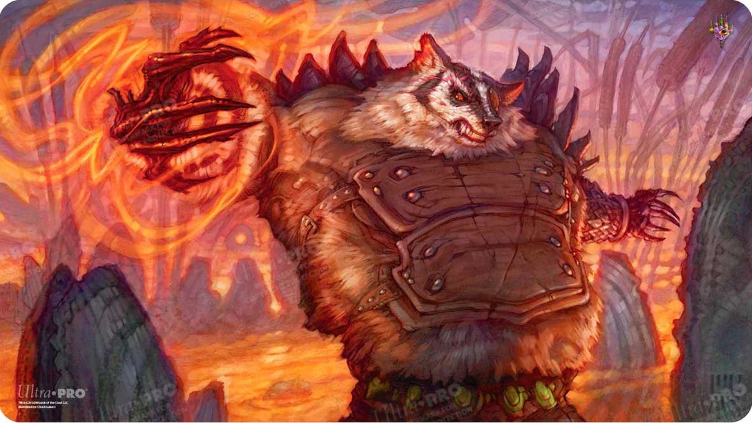 Hugs, Grisly Guardian Playmat (Extended Art)