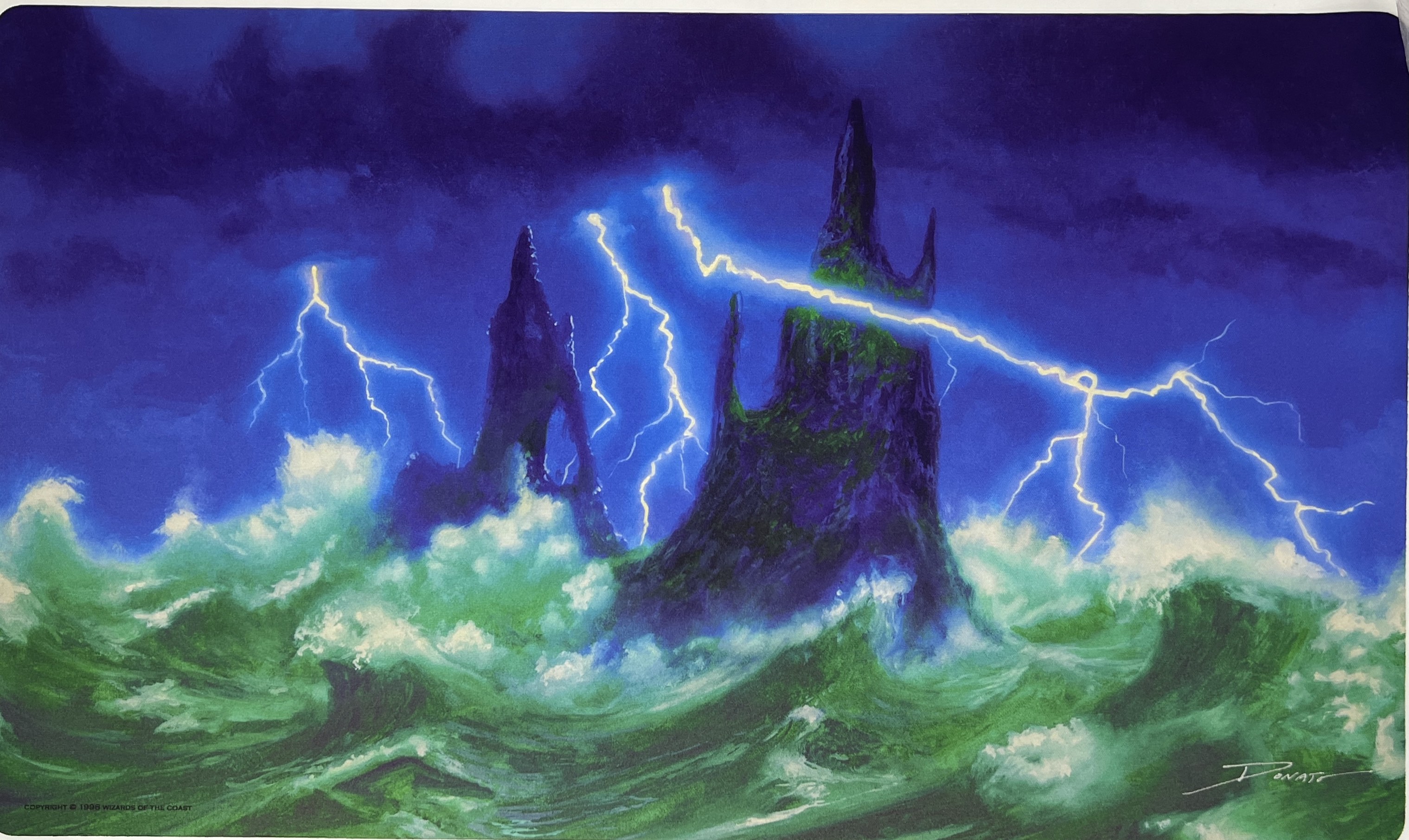 島プレイマット（サイン入り）