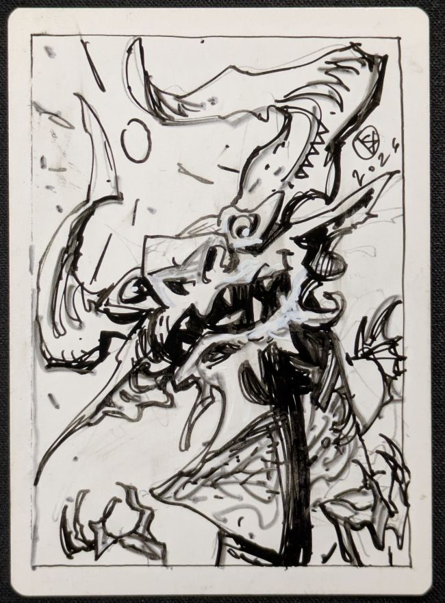 Svetlin Velinov Artist Proof // Nicol Bolas, the Deceiver