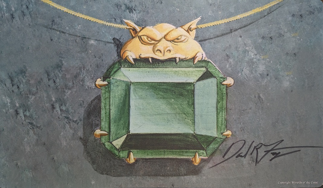 Mox Emerald Playmat (Signed)