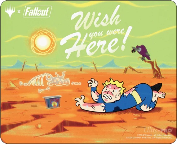 Fallout Wasteland Mousepad (32.7cm × 27.6cm)