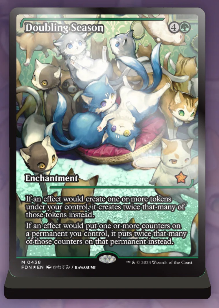 Doubling Season Slab Standee