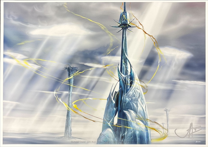 ダークスティールの城塞（サイン入り）（John Avon）ダークスティールより