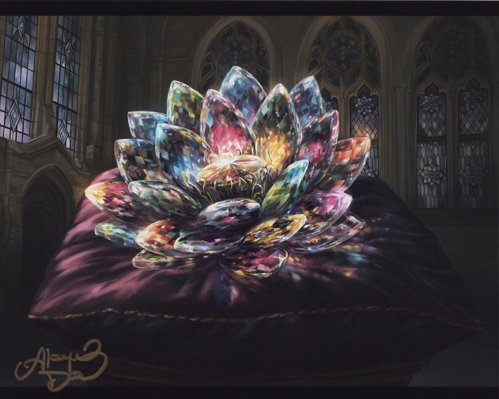 Jeweled Lotus (Signed) by Alayna Danner from Commander Legends