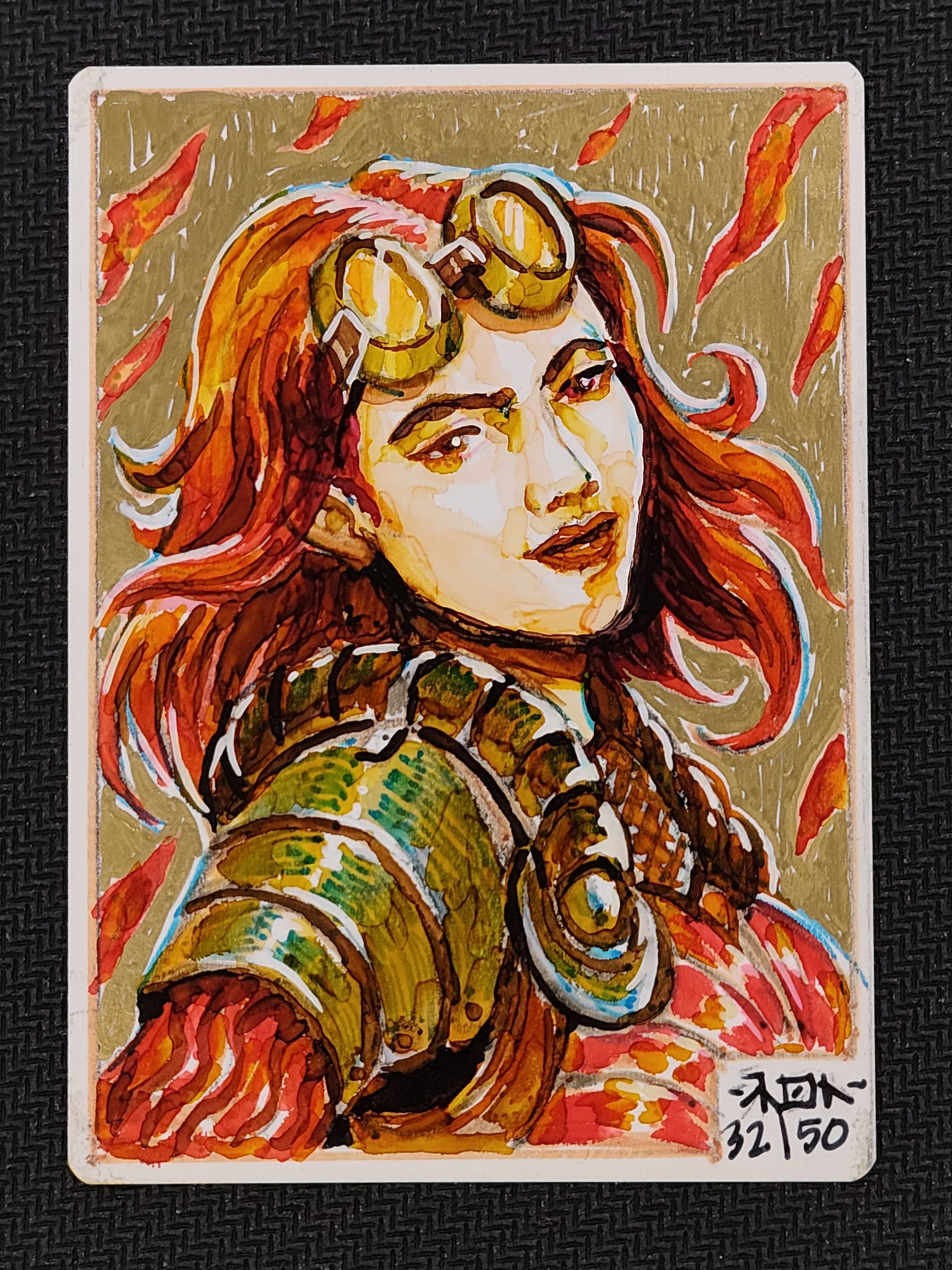 Monztre Artist Proof // Sawhorn Nemesis
