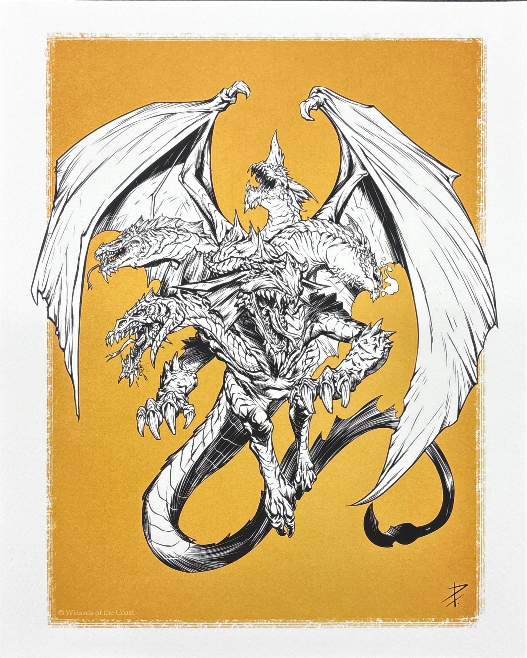 ティアマト（Pedro Potier）Secret Lair Drop Seriesより