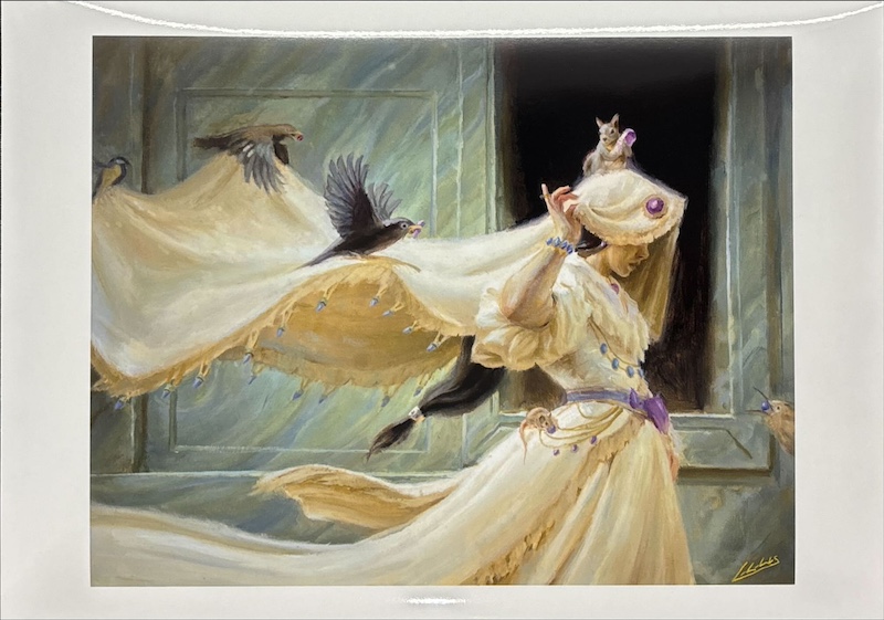 歌鳥の祝福（サイン入り）（Eelis Kyttanen）エルドレインの森統率者より