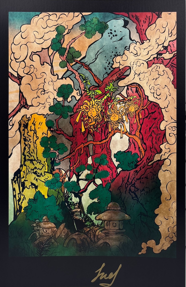 森（サイン入り）（Ezoi）神河：輝ける世界より