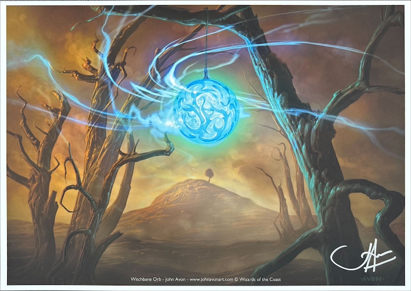 魔女封じの宝珠（サイン入り）（John Avon）イニストラードより