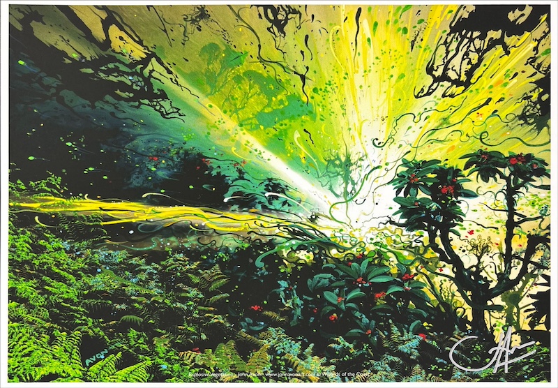 爆発的植生（サイン入り）（John Avon）オンスロートより