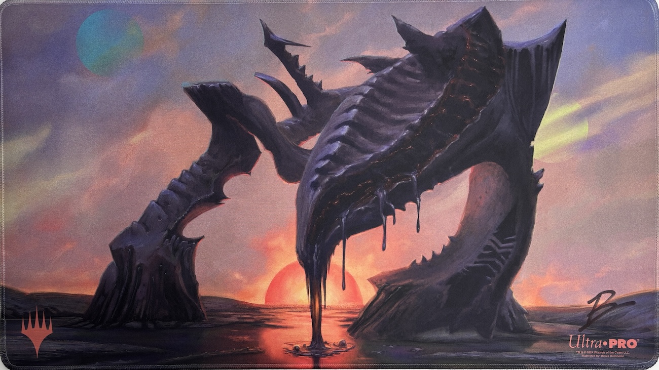 Bloodstained Mire Playmat (Signed) (Stitched Edge)