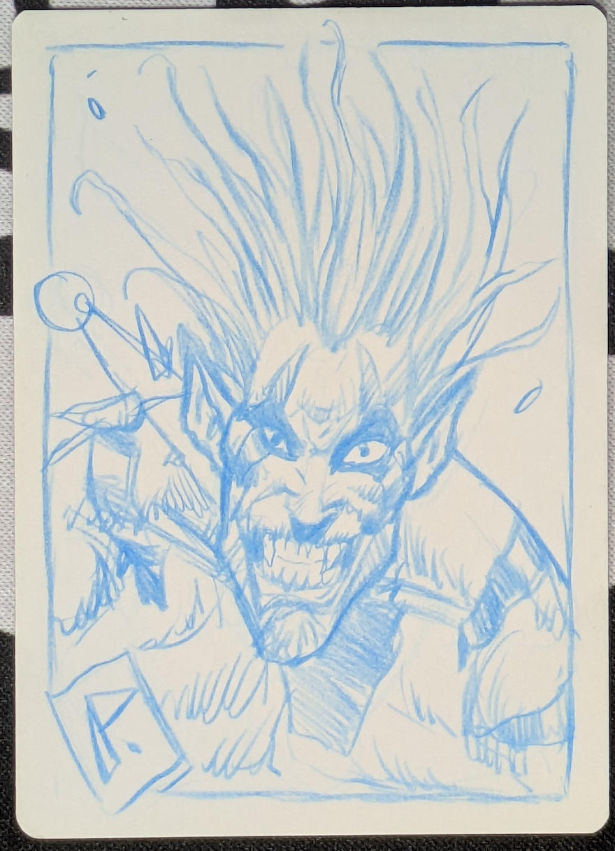 Paolo Parente Artist Proof // Elvish Berserker