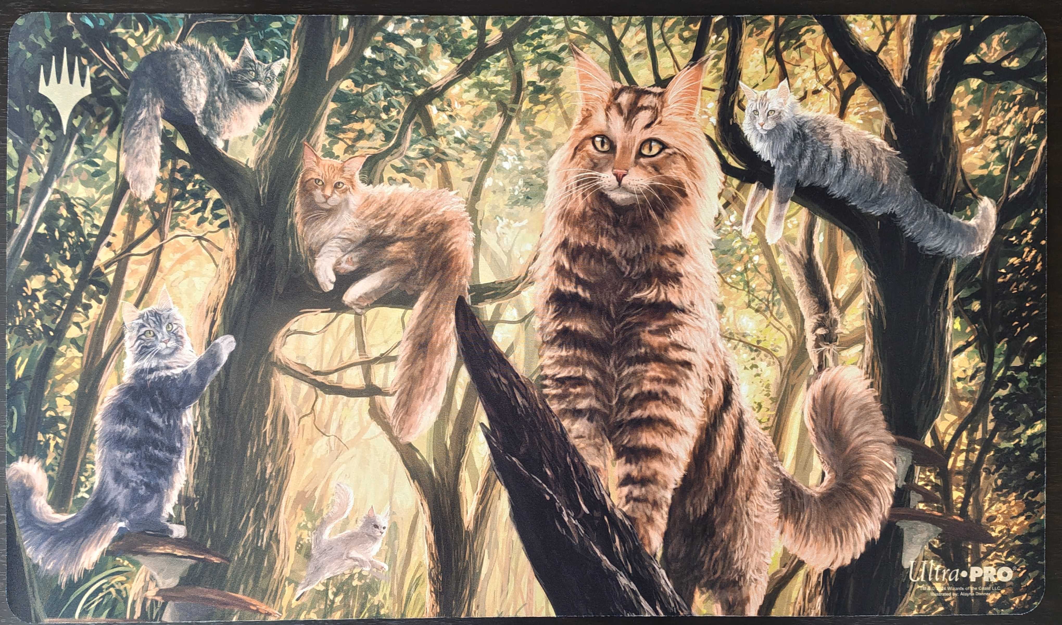 Cat Tree Forestプレイマット