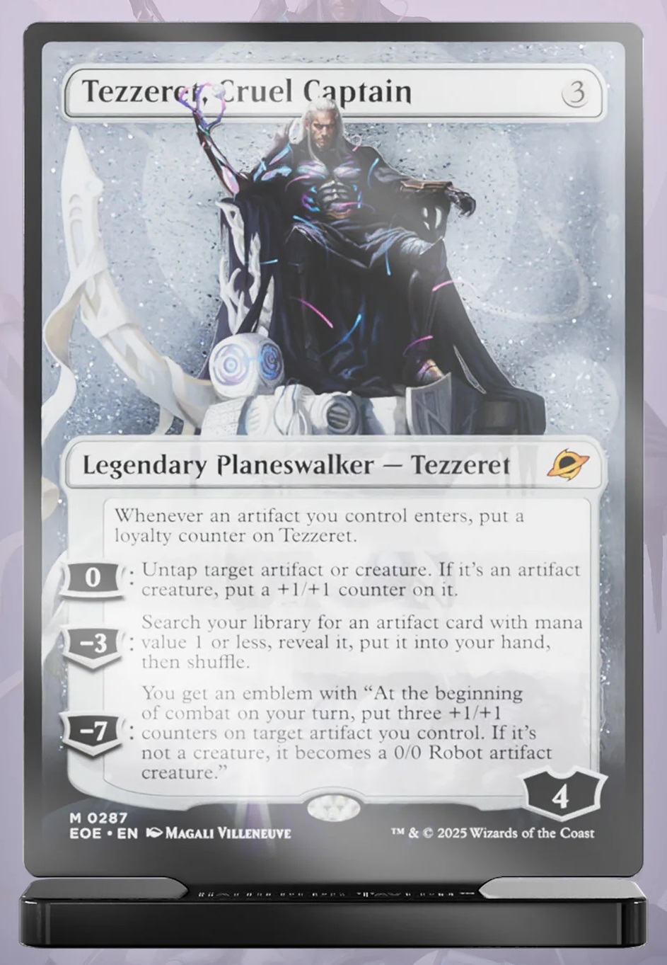 Tezzeret, Cruel Captain Slab Standee