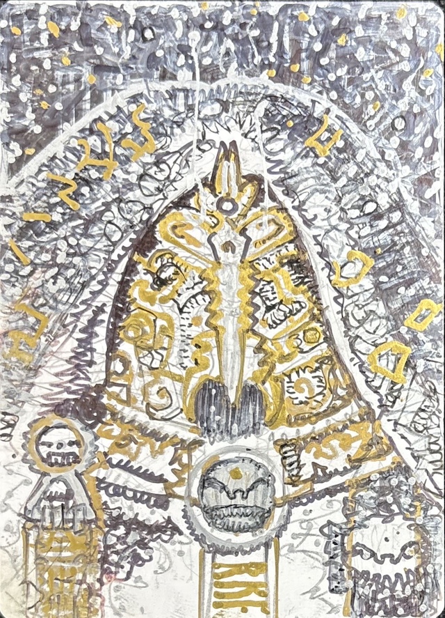 Richard Kane Fergusonアーティストプルーフ // 《夜の大臣、ゴンティ/Gonti, Night Minister》