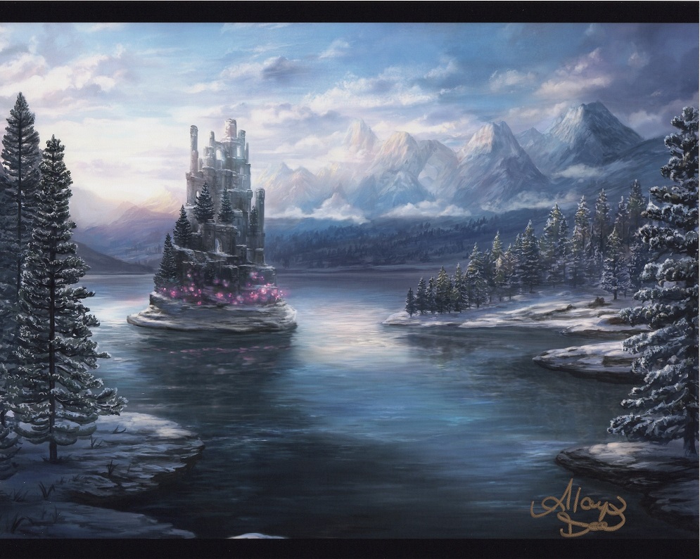 Snow-Covered Island (Signed) by Alayna Danner from Secret Lair Drop Series