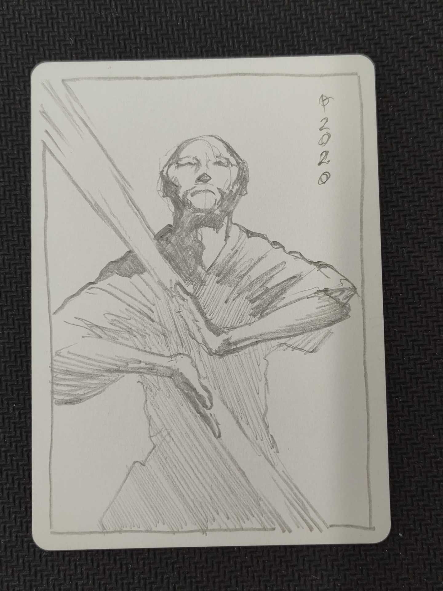 Daren Baderアーティストプルーフ // 《不朽の理想/Enduring Ideal》