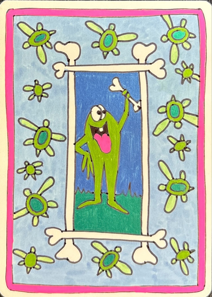 Amy WeberTom Wänerstrandアーティストプルーフ // Skeleton Ship