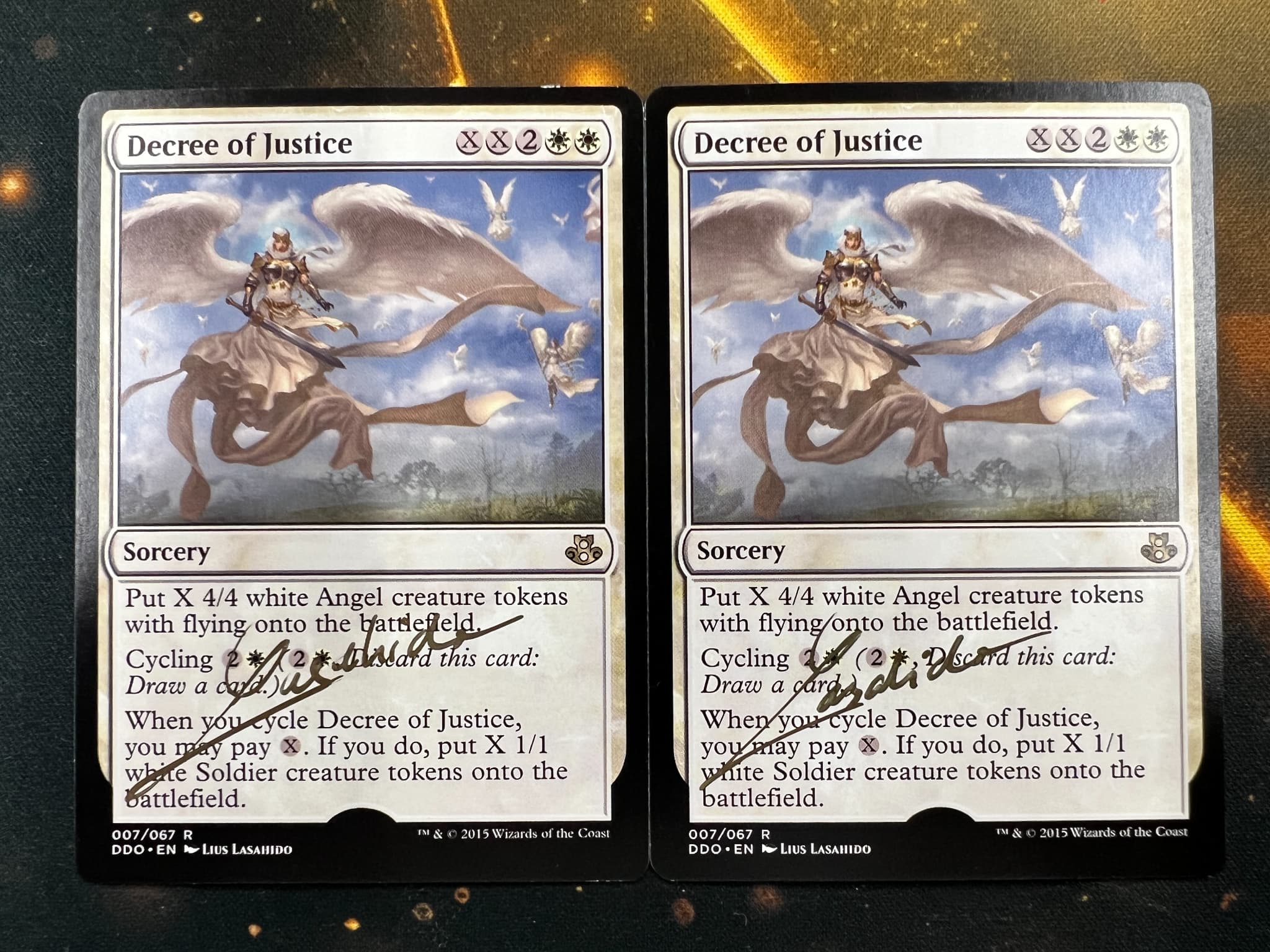 Decree of Justice 3枚セット　正義の命令　foil MTG専門店|東京MTG】MTGカード・アート通販サイト