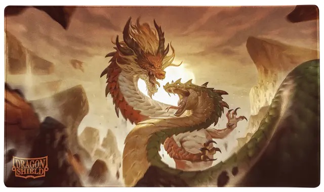 Dragon Shield Playmat: Dual Matte Wood Snake 2025プレイマット（ステッチ）