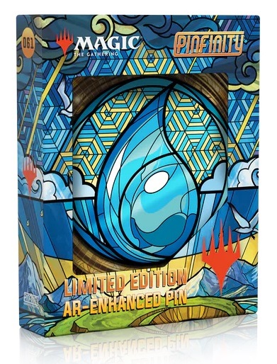 Pinfinity Stained Glass Island Pin