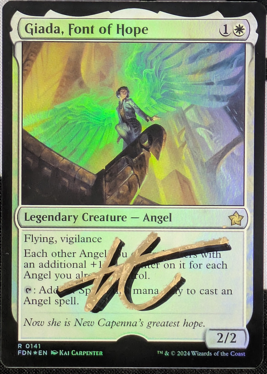 希望の源、ジアーダ　プロモfoil アーティストプルーフAP MTG専門店|東京MTG】MTGカード・アート通販サイト