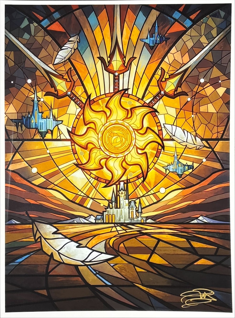 平地（サイン入り）（Magali Villeneuve）団結のドミナリアより