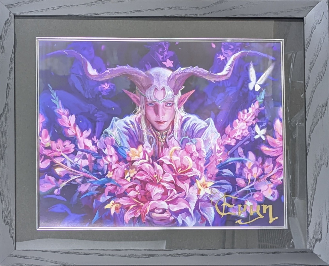 MTG アケノテブクロ使いの賛美者 アートプリント EvynFong サイン入り MTG専門店|東京MTG】MTGカード・アート通販サイト
