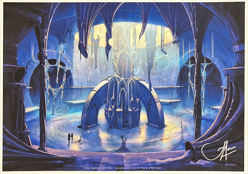 ディミーアの水路（サイン入り）（John Avon）ラヴニカ：ギルドの都より