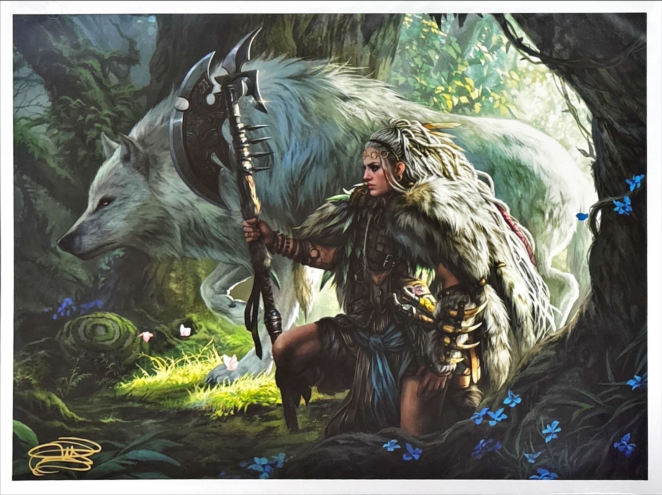 Neyith of the Dire Hunt（サイン入り）（Magali Villeneuve）ジャンプスタートより