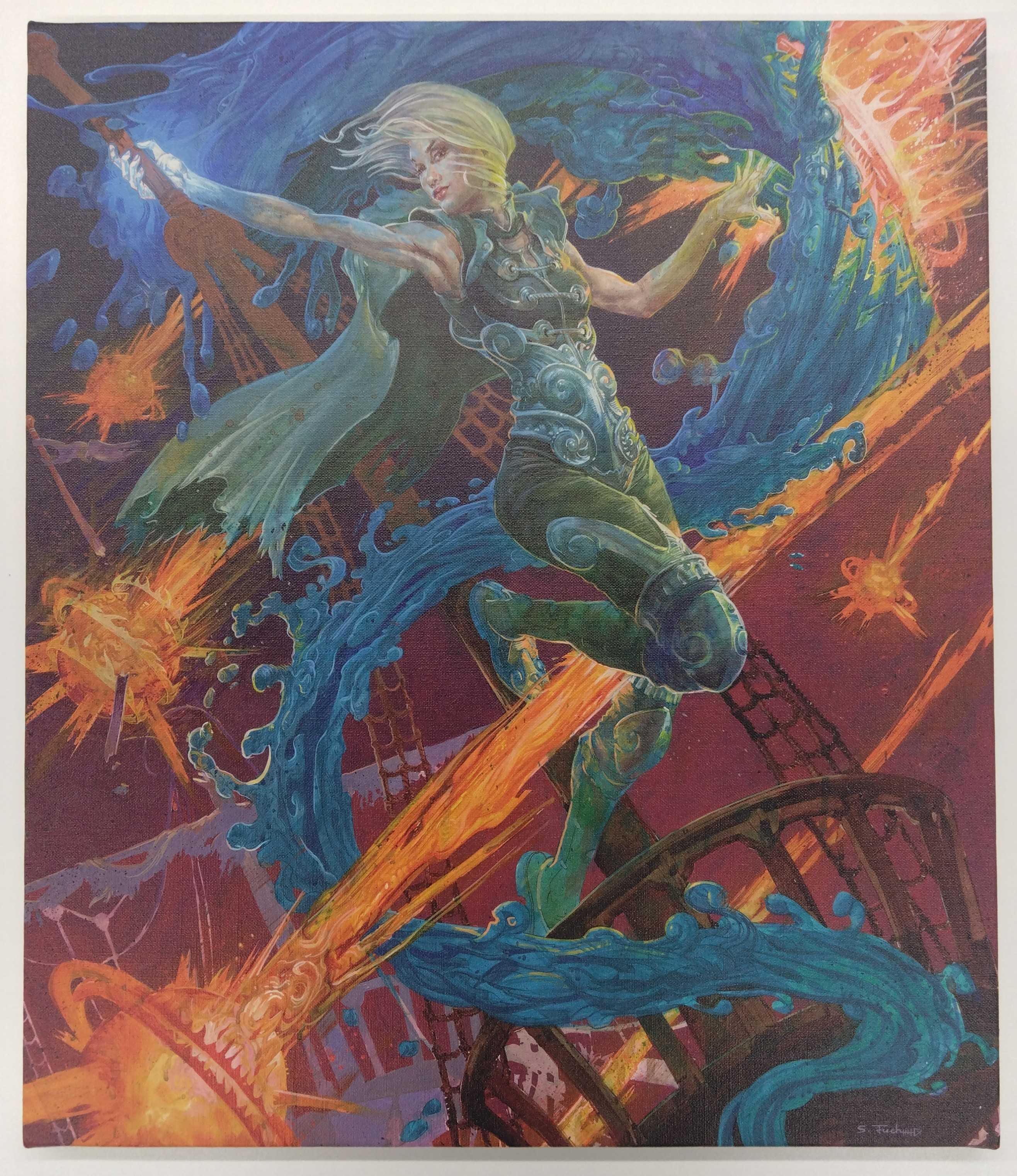 意志の力（Scott M. Fischer）ダブルマスターズ特殊カードより