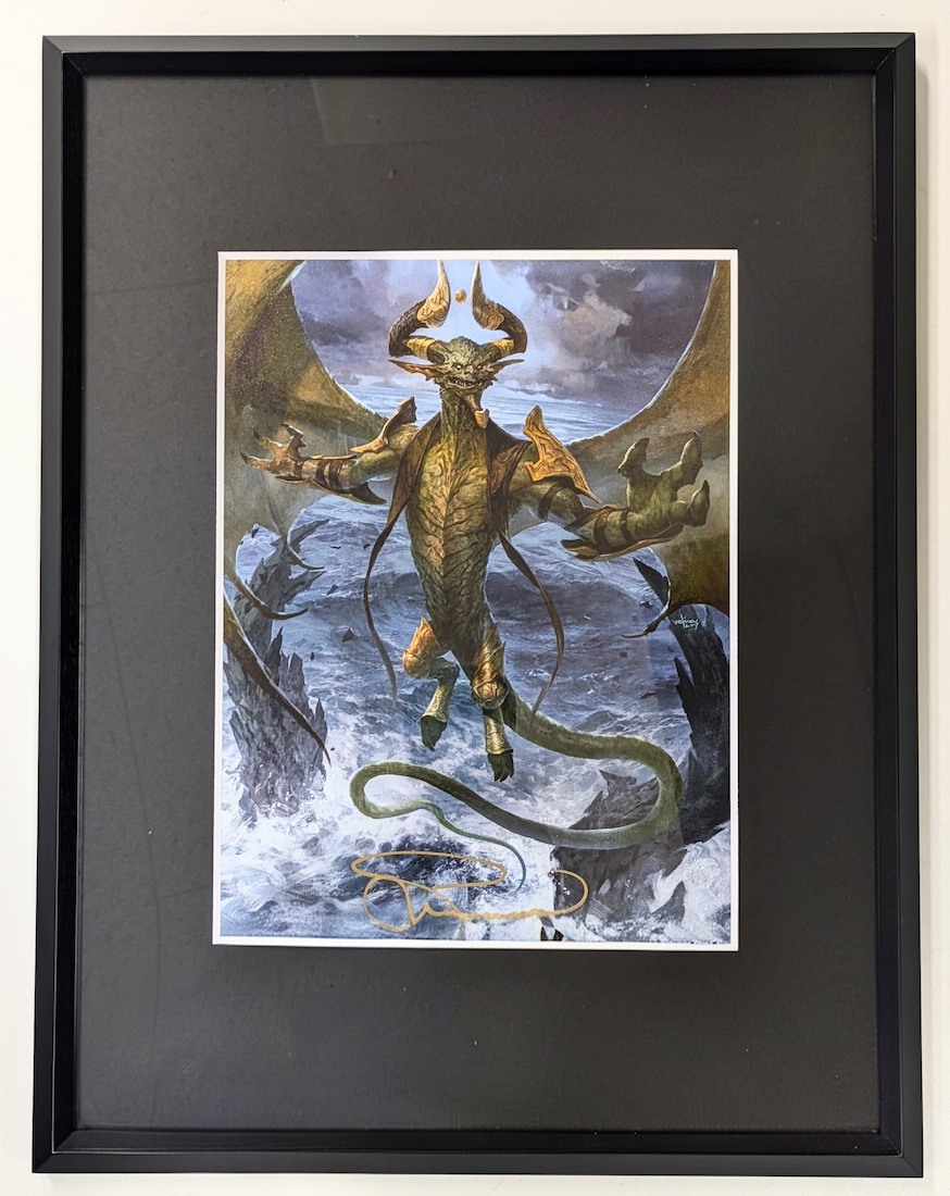 龍神、ニコル・ボーラス　アートプリント MTG専門店|東京MTG】MTGカード・アート通販サイト