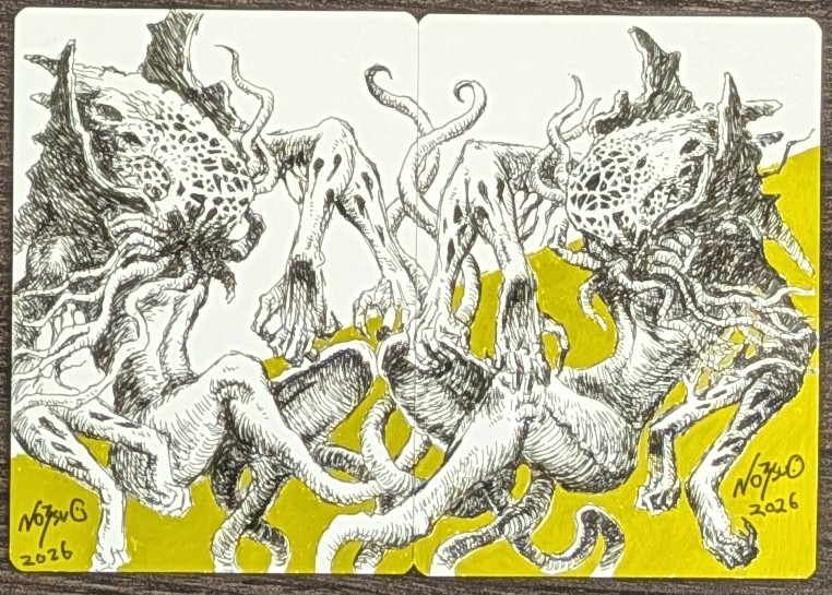 Nottsuoアーティストプルーフ // 《反因果の残留（２枚セット）/Anticausal Vestige (set of 2)》