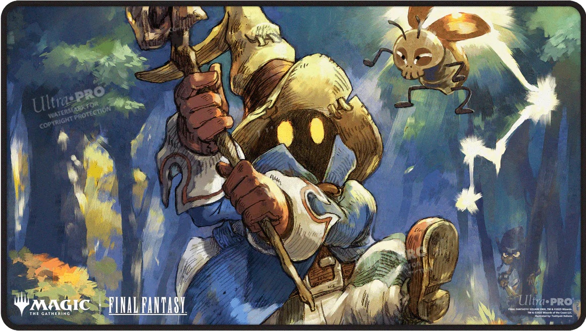 迷える黒魔道士、ビビ（箱無し）プレイマット（ステッチ）