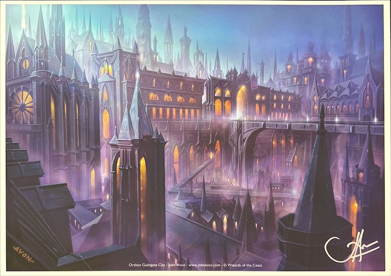 オルゾフのギルド門（サイン入り）（John Avon）ギルド門侵犯より