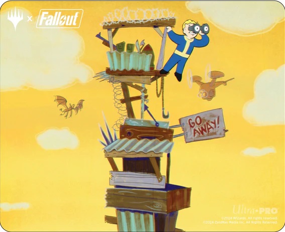 Fallout Command Tower Mousepad (32.7cm × 27.6cm)