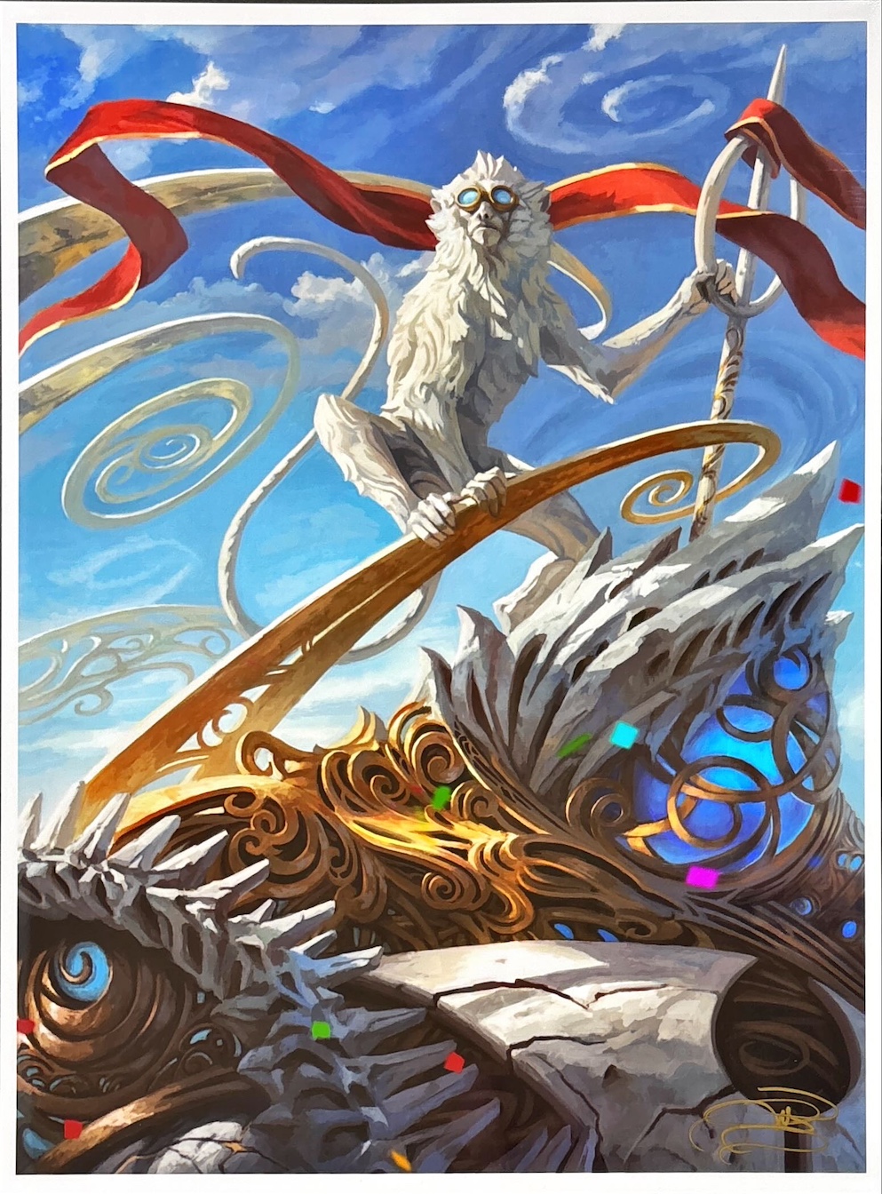 敏捷なこそ泥、ラガバン（サイン入り）（Magali Villeneuve）Multiverse Legendsより